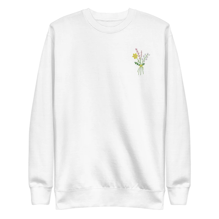 Flower Garden Embroidered Sweatshirt product image (2)