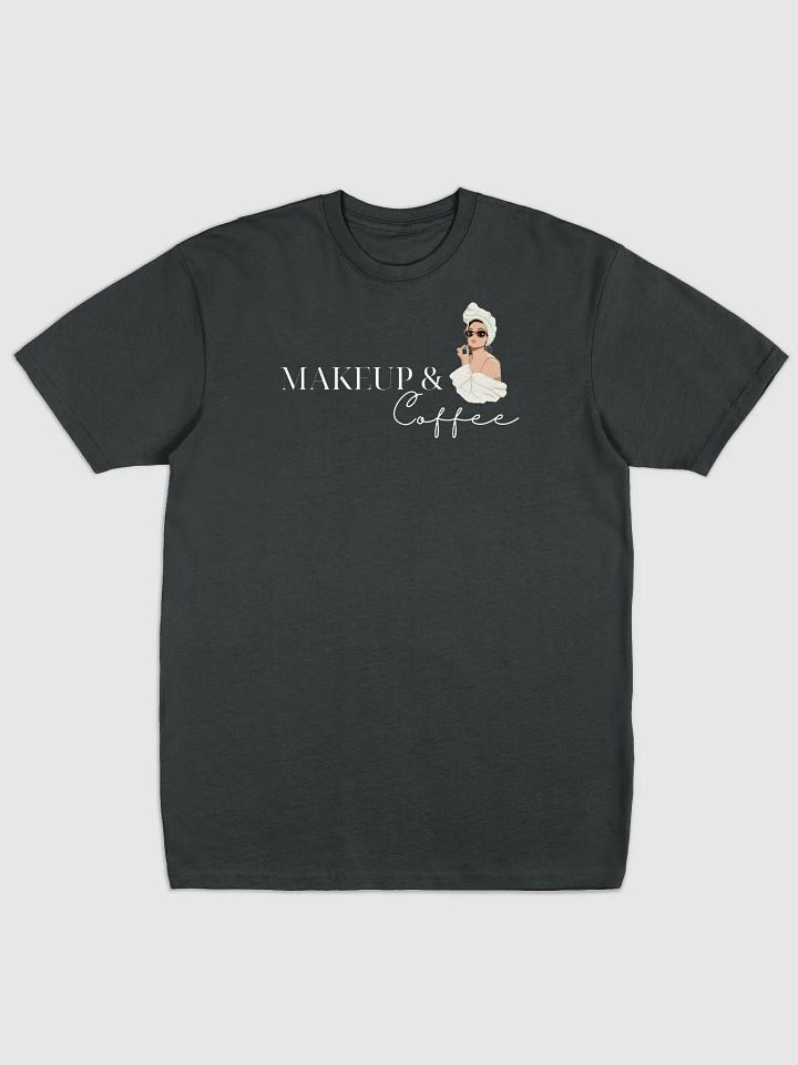 Makeup & Coffee Oversized Heavy T Shirt product image (1)