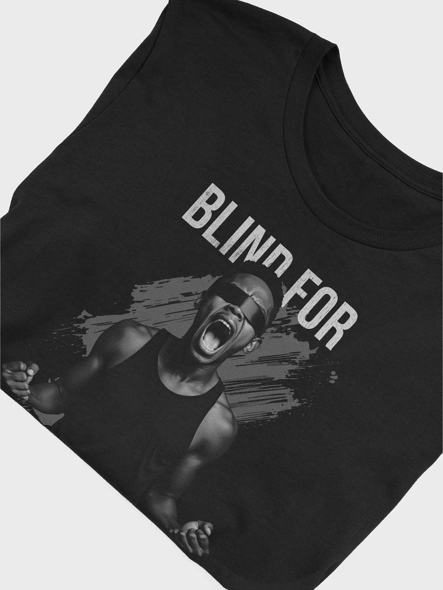 Blind For Love Graphic T-Shirt - Men's Black Tee - Bold Artistic Design for Casual Wear product image (5)