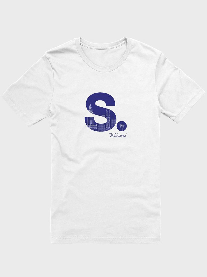S. Miami White T-Shirt product image (1)