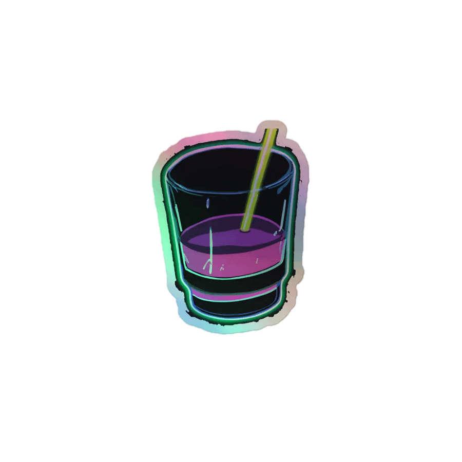 Cheers emote Holographic Sticker Set product image (1)