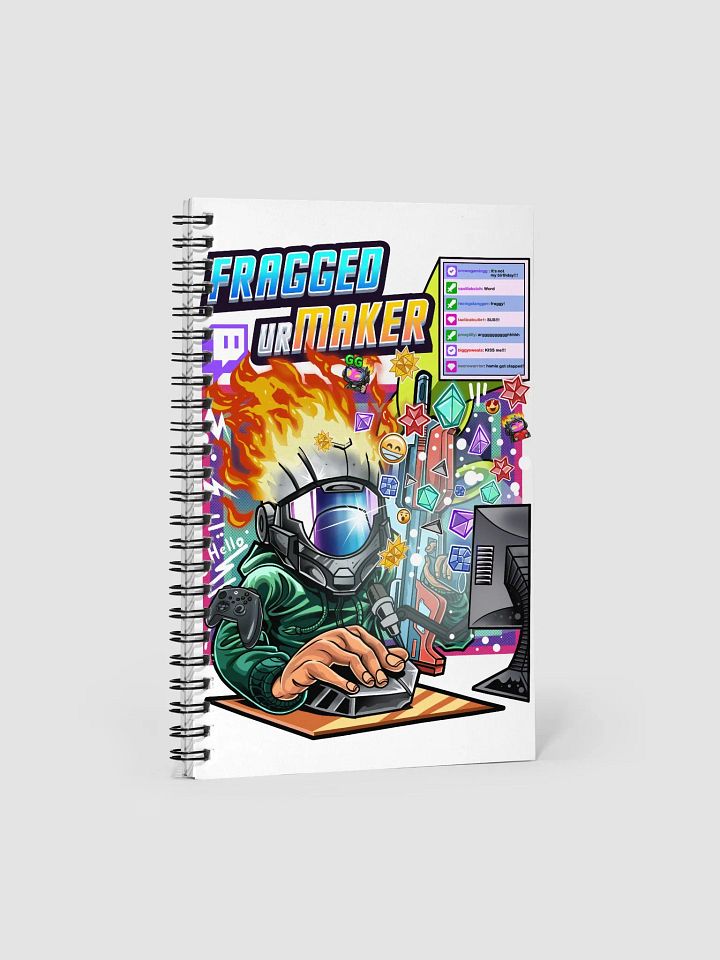 Fragged Streamer Notebook product image (2)
