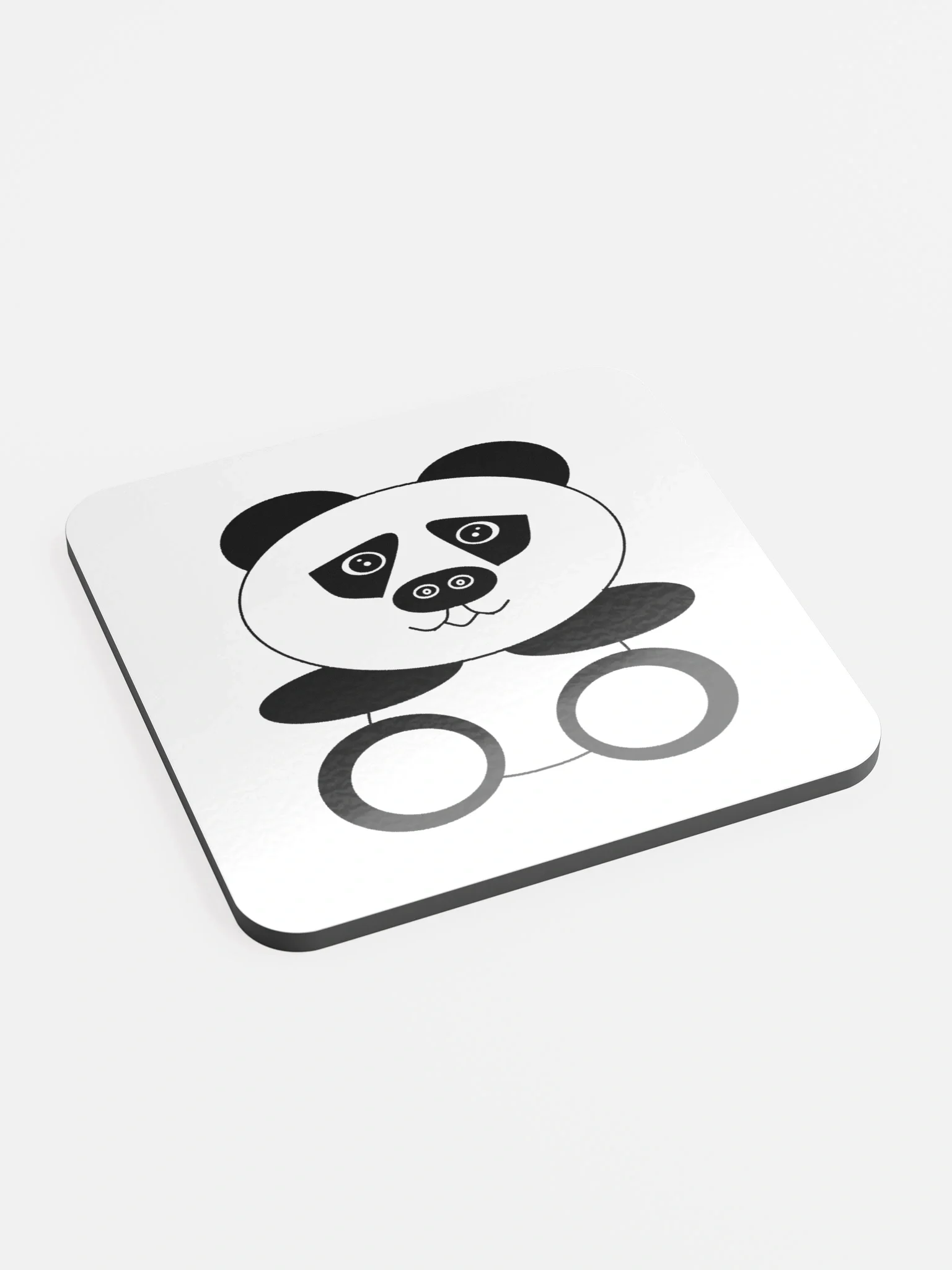 Cute Panda Black and White Aesthetic Design product image (2)
