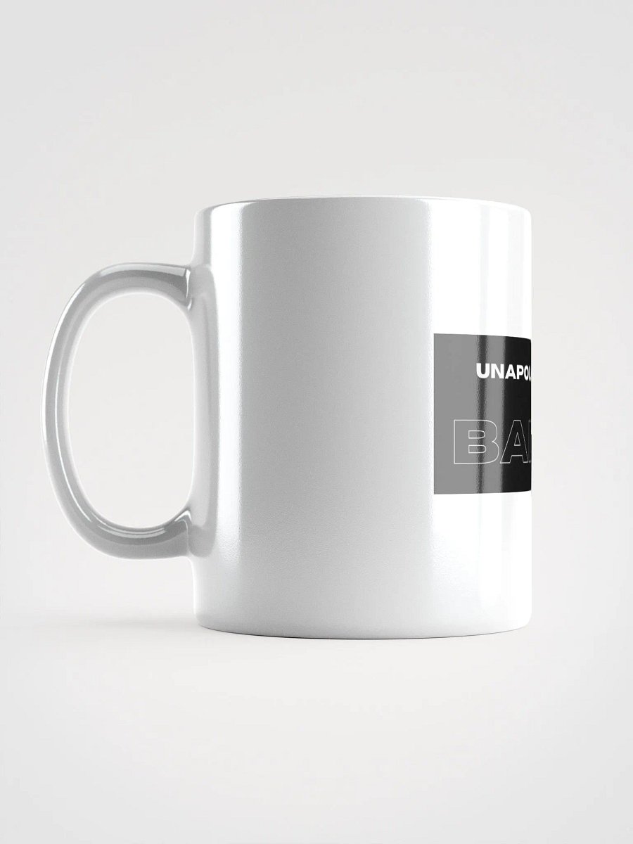 Glossy mug (white) product image (6)