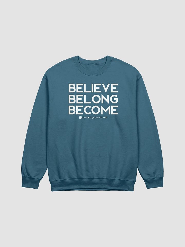 Believe, Belong, Become Crewneck Sweatshirt product image (8)