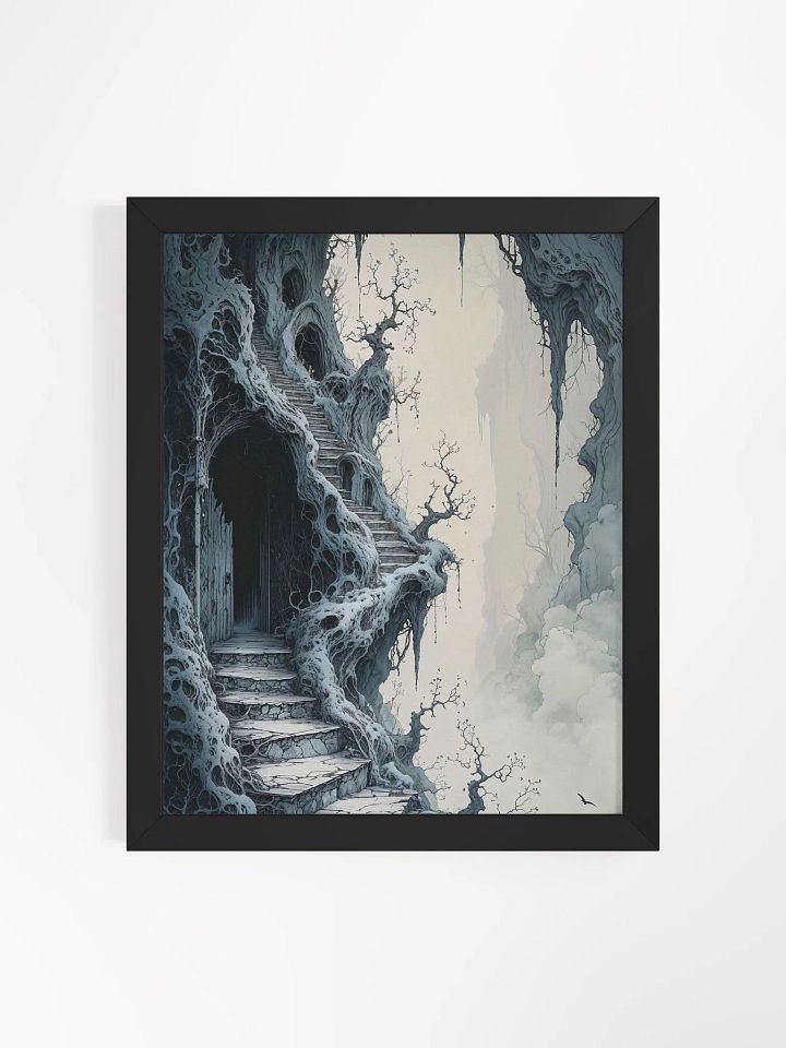 Cliffside Staircase Framed Print product image (4)