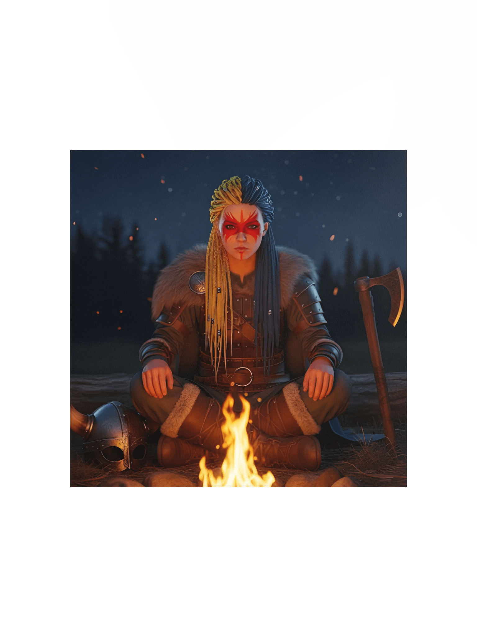 CAMP FIRE POSTER product image (2)