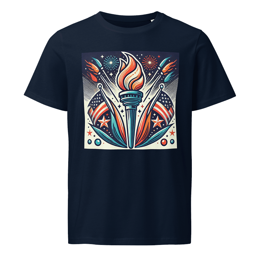 Liberty's Flame Patriotic T-Shirt product image (1)