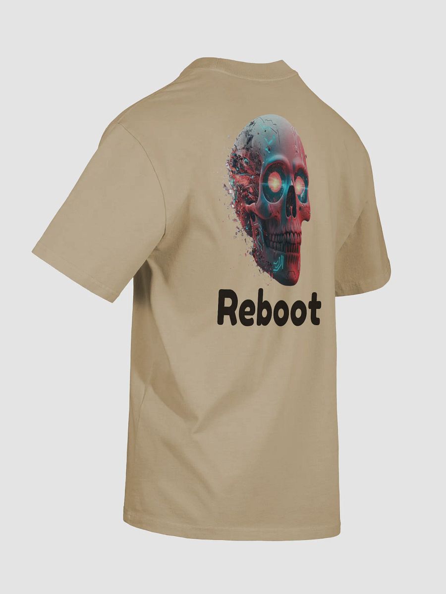 Cybernetic Reboot Glow Skull T-Shirt product image (22)