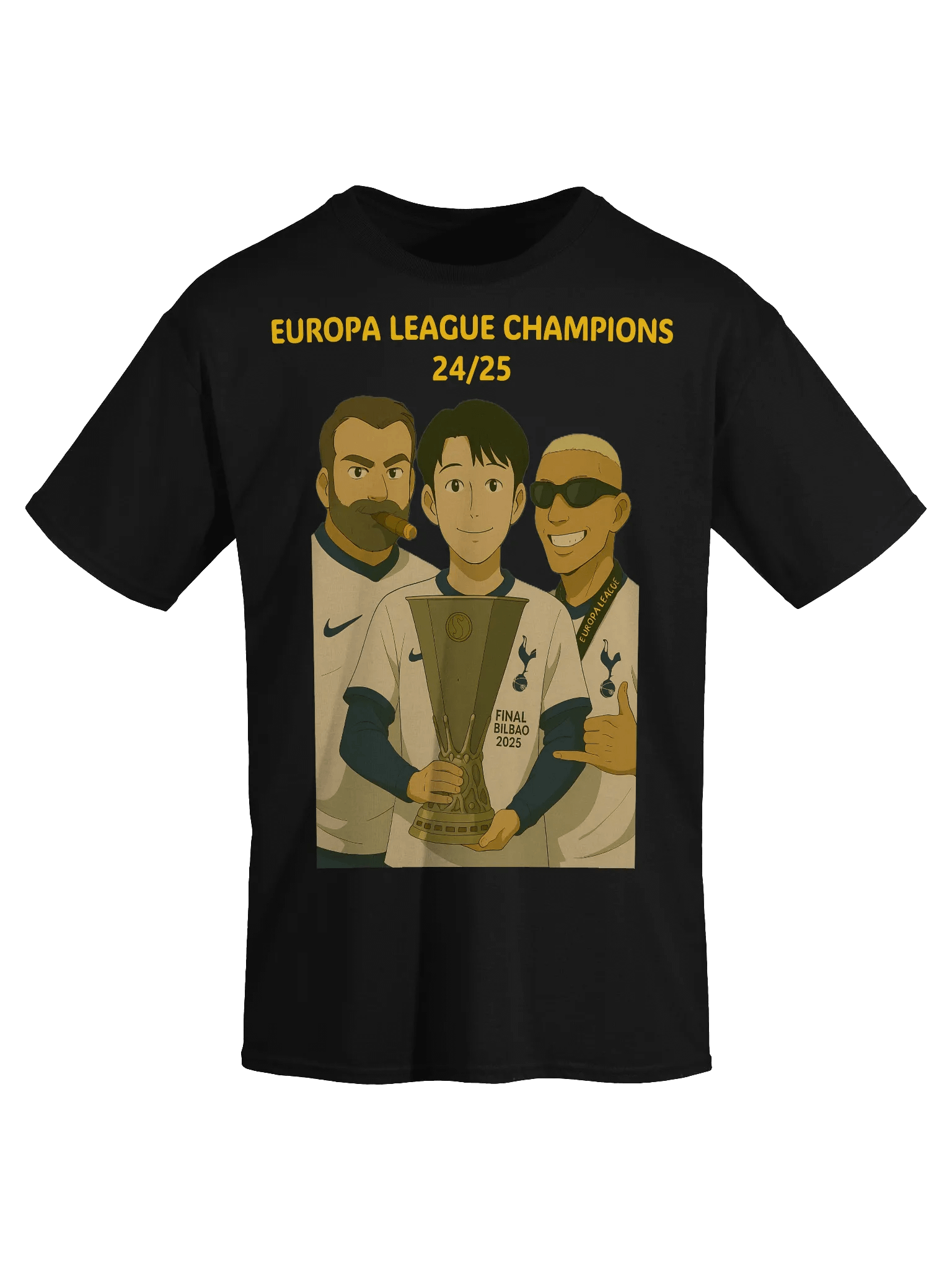 T-Shirt - Son Heung Min, Ange Postecoglu and Richarlison - Tottenham Hotspur - (Various Colours) product image (7)