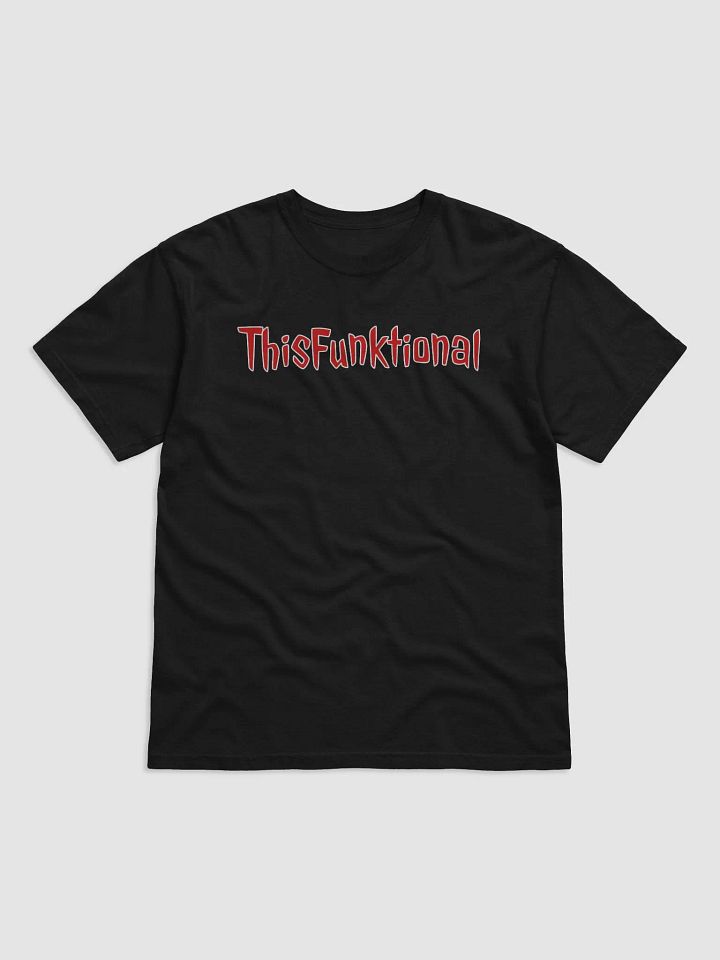 ThisFunktional T-Shirt (red letters with white outline) product image (1)