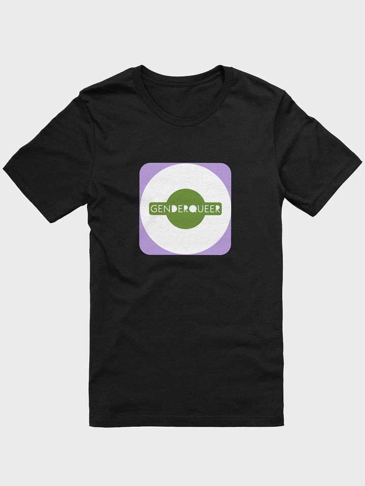 circular genderqueer symbol t-shirt product image (1)