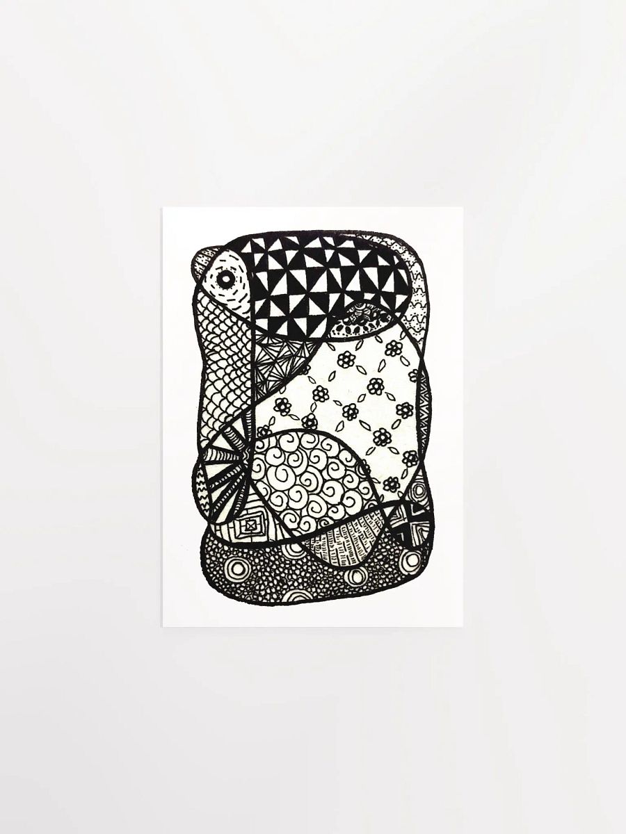 Doodle Design Dream Matte Poster product image (3)