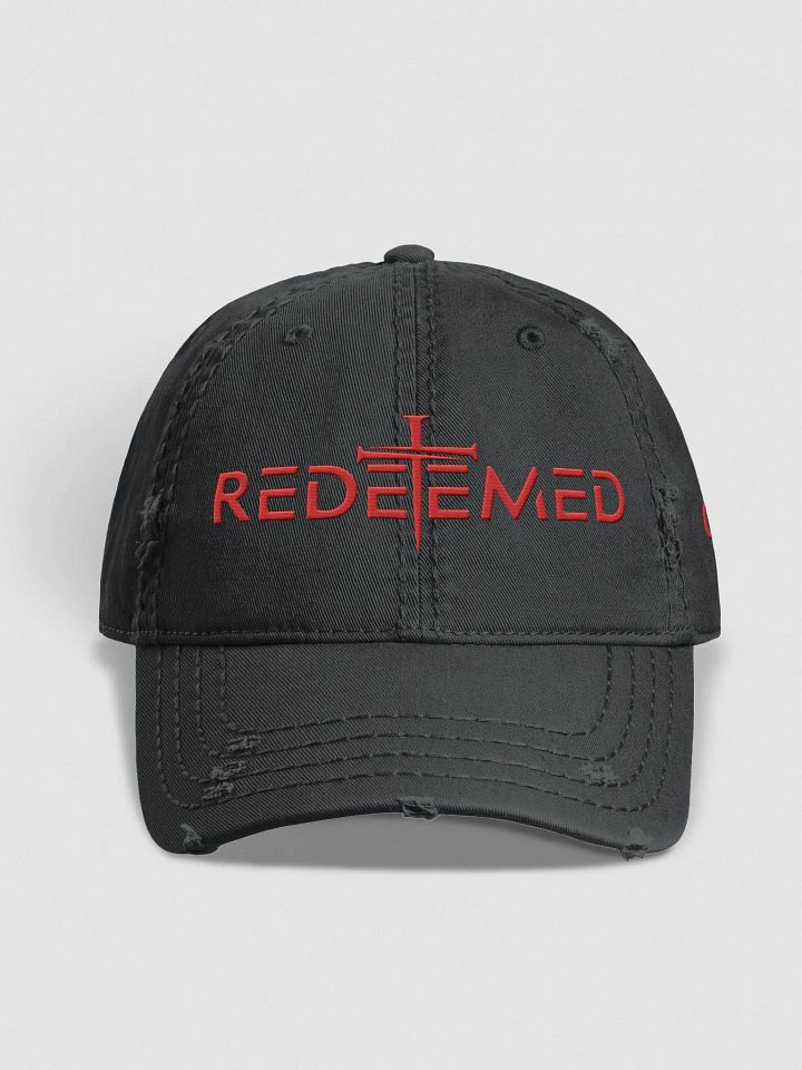 Redeemed Cross Distressed Hat product image (1)