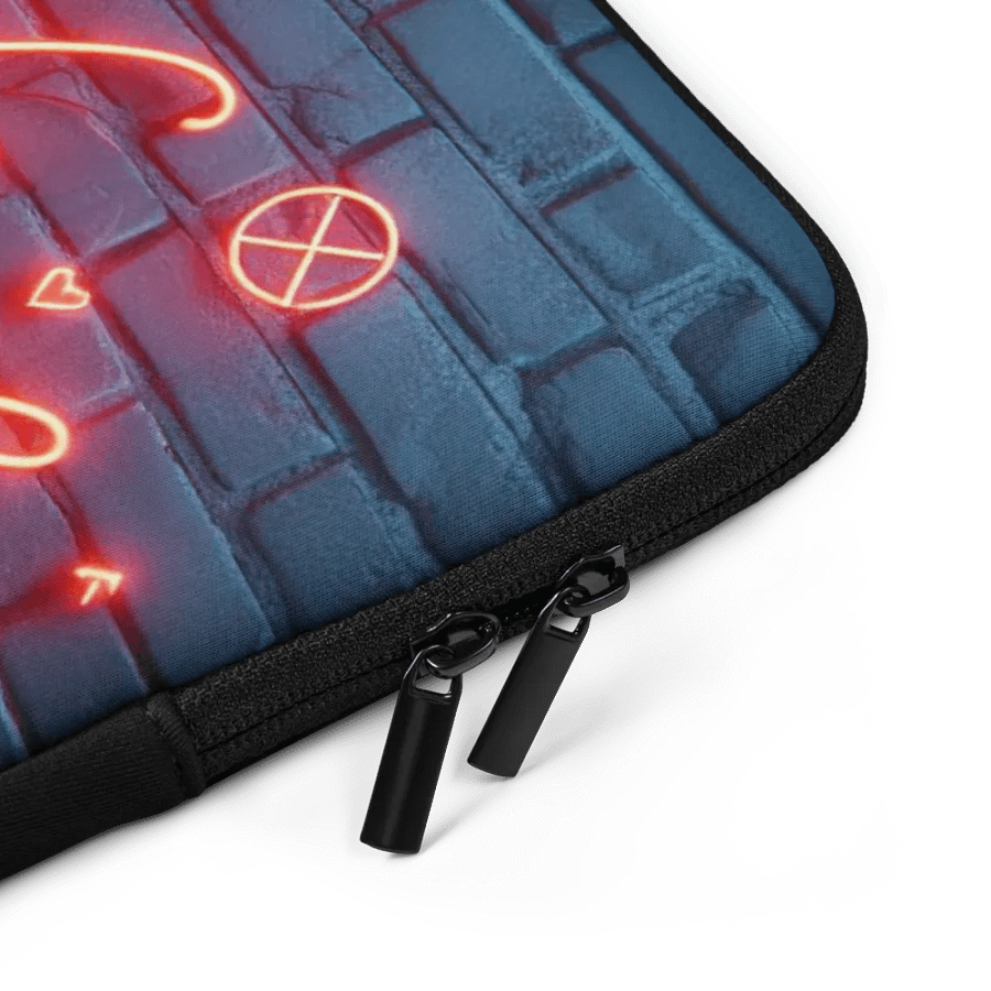 Neon Love Laptop Sleeve product image (4)