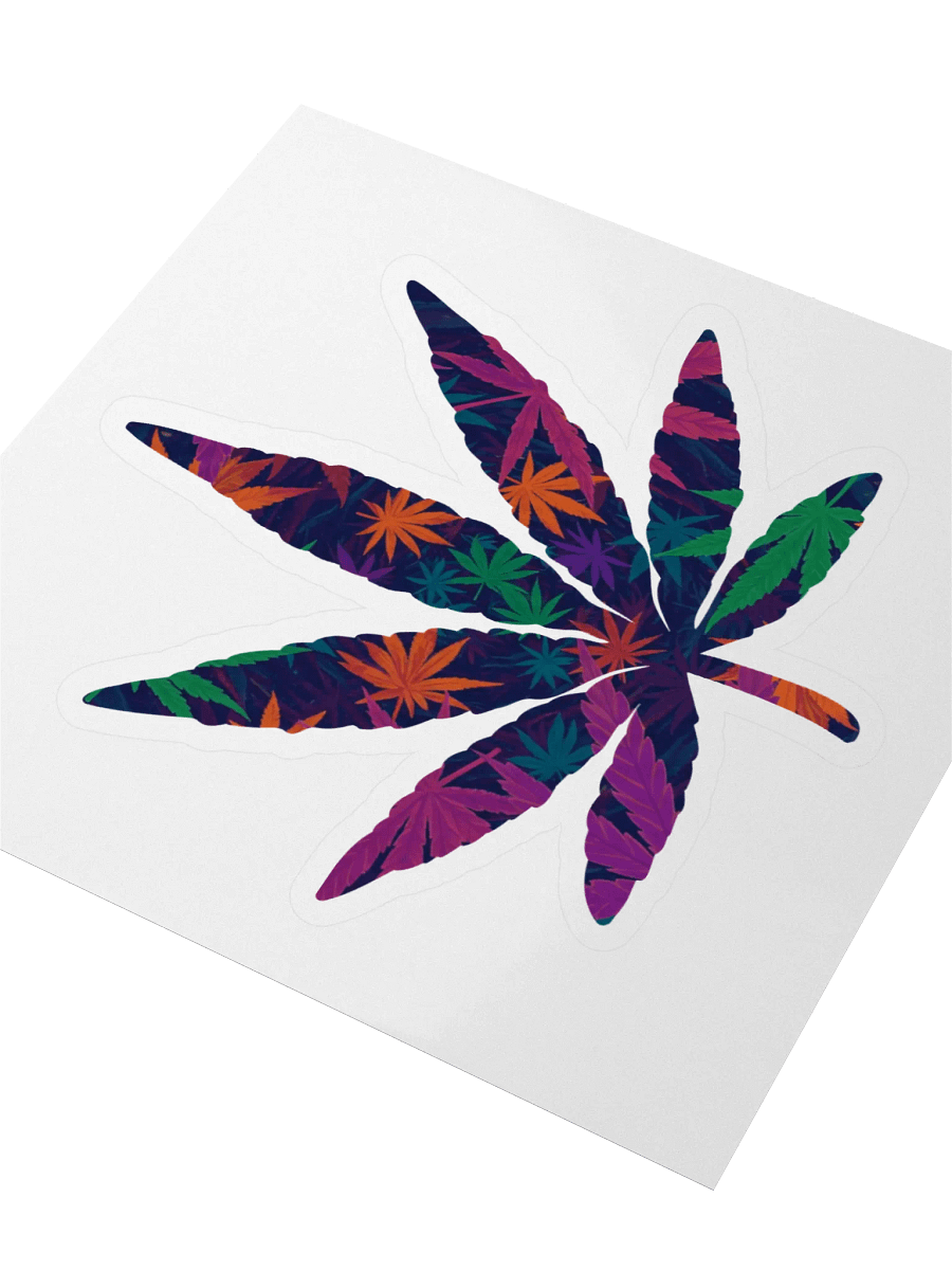 Leafy Leaf 4" Sticker product image (3)