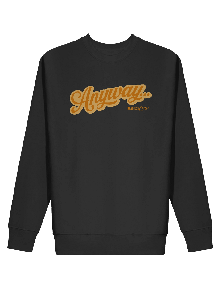 Anyway... Sweatshirt (orange solid) product image (10)