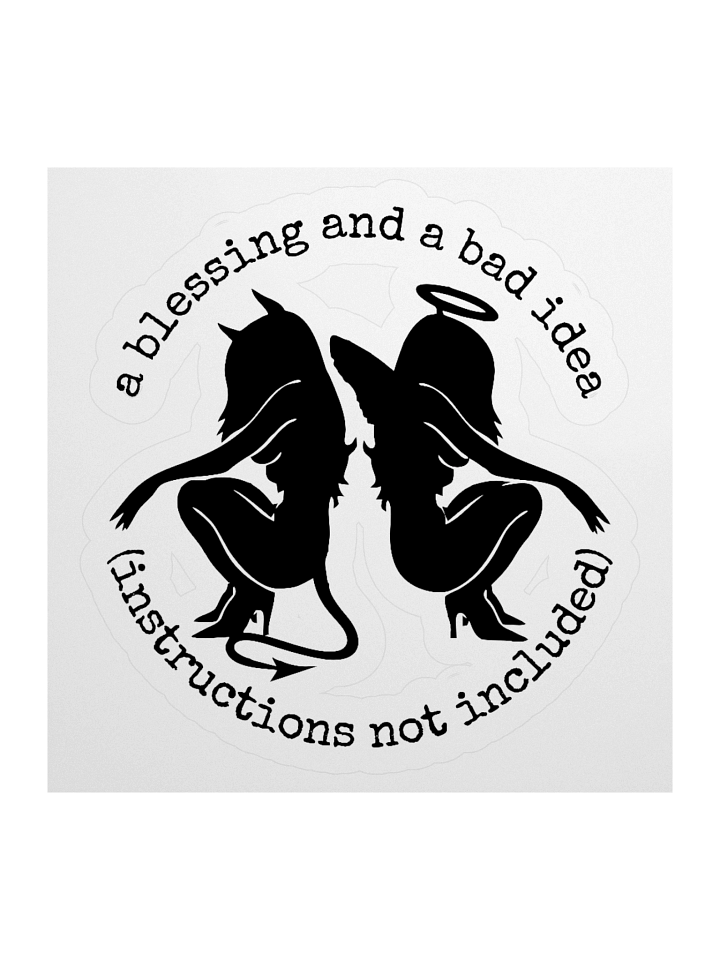 instructions not included Kiss Cut Sticker product image (3)
