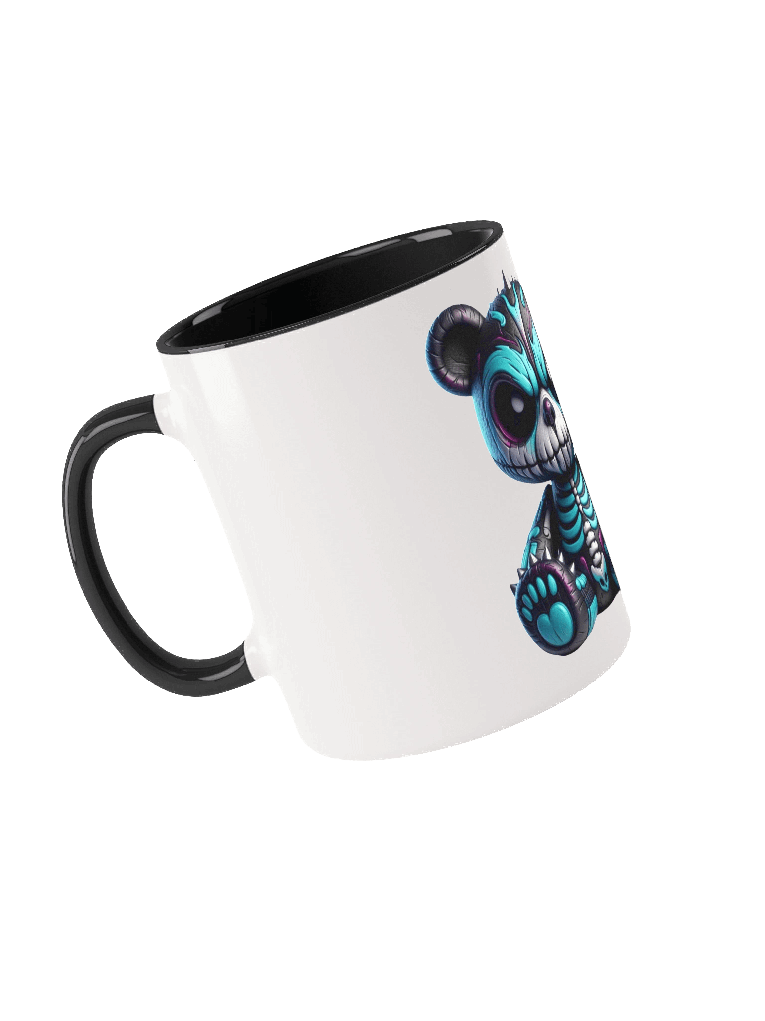 Blue Skeletal Bear Ceramic Mug product image (35)
