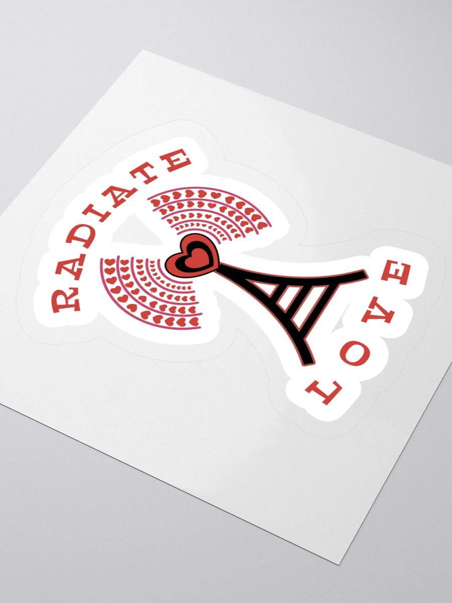 Radiate Love Sticker product image (3)