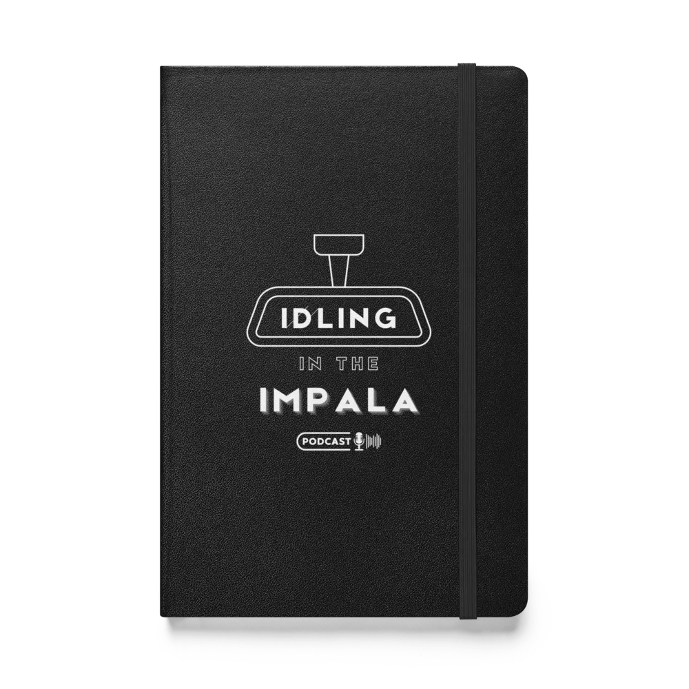 Idling in the Impala - Lined Notebook - Black product image (1)