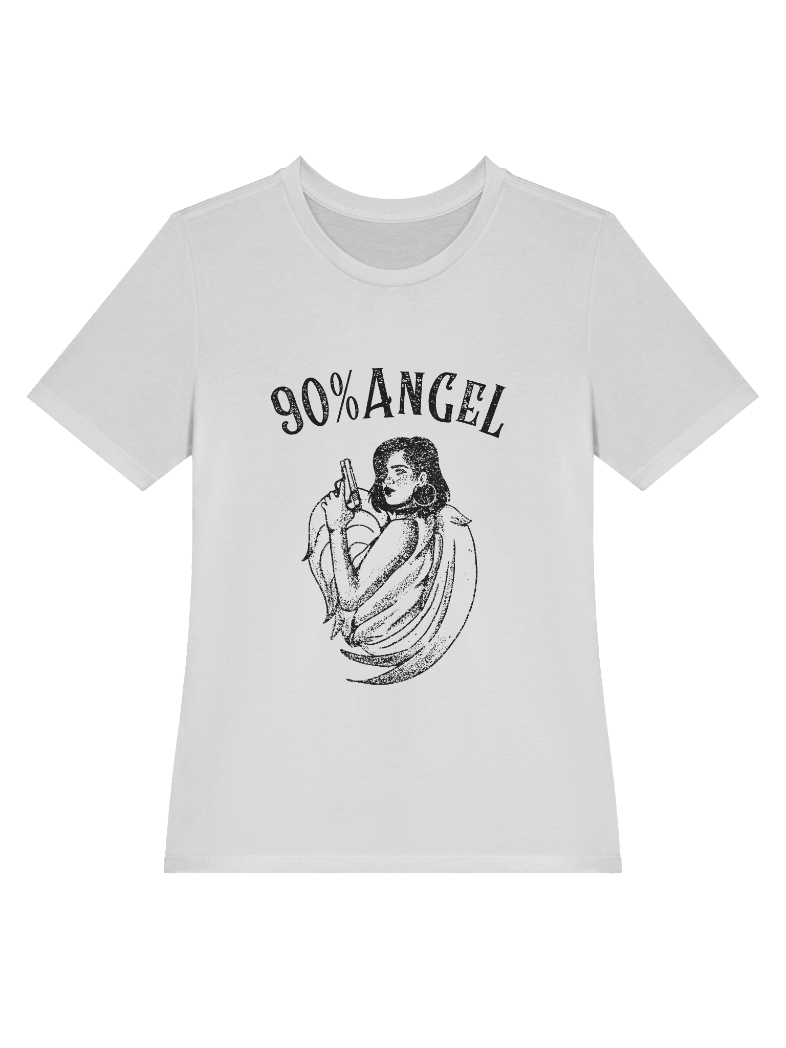 Womans Supersoft 90% Angel Tee product image (1)