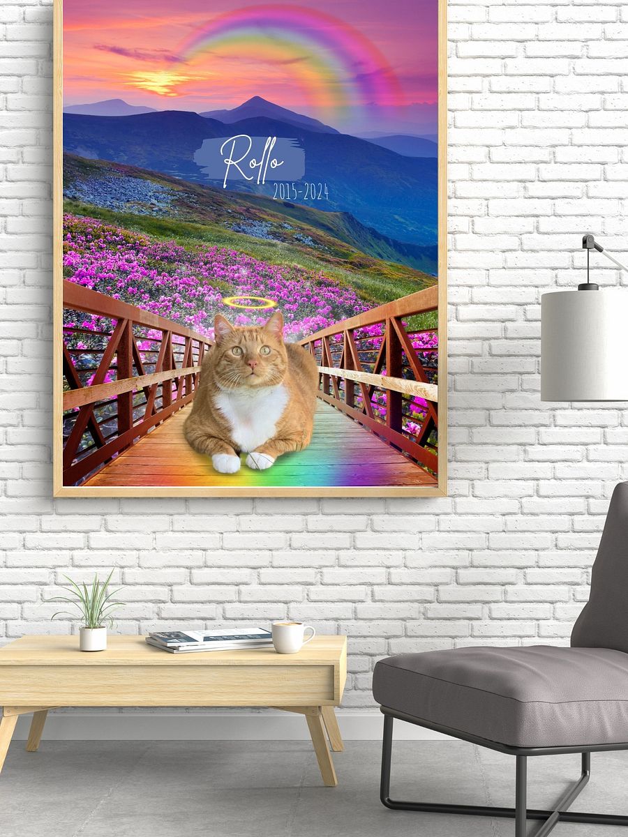 Rainbow Bridge Custom Portrait product image (3)