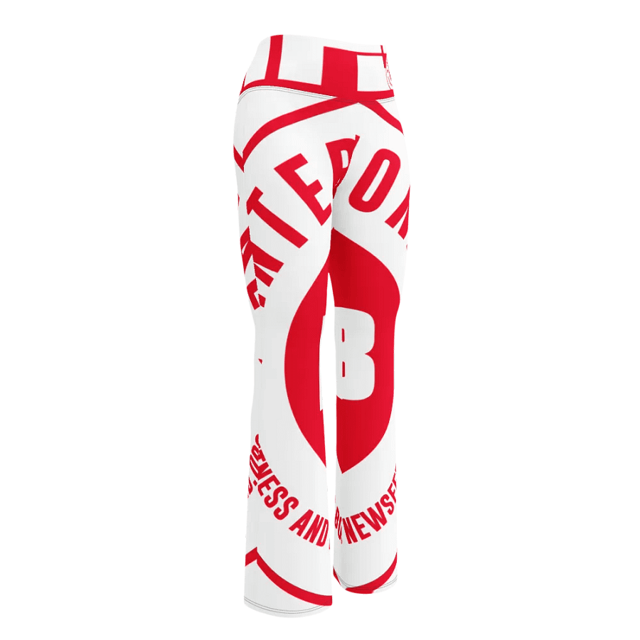 IFBNewsfeed.Org's All-Over Print Flare Leggings product image (11)