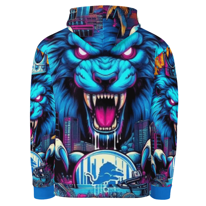 Roaring City Lion Unisex Hoodie product image (2)