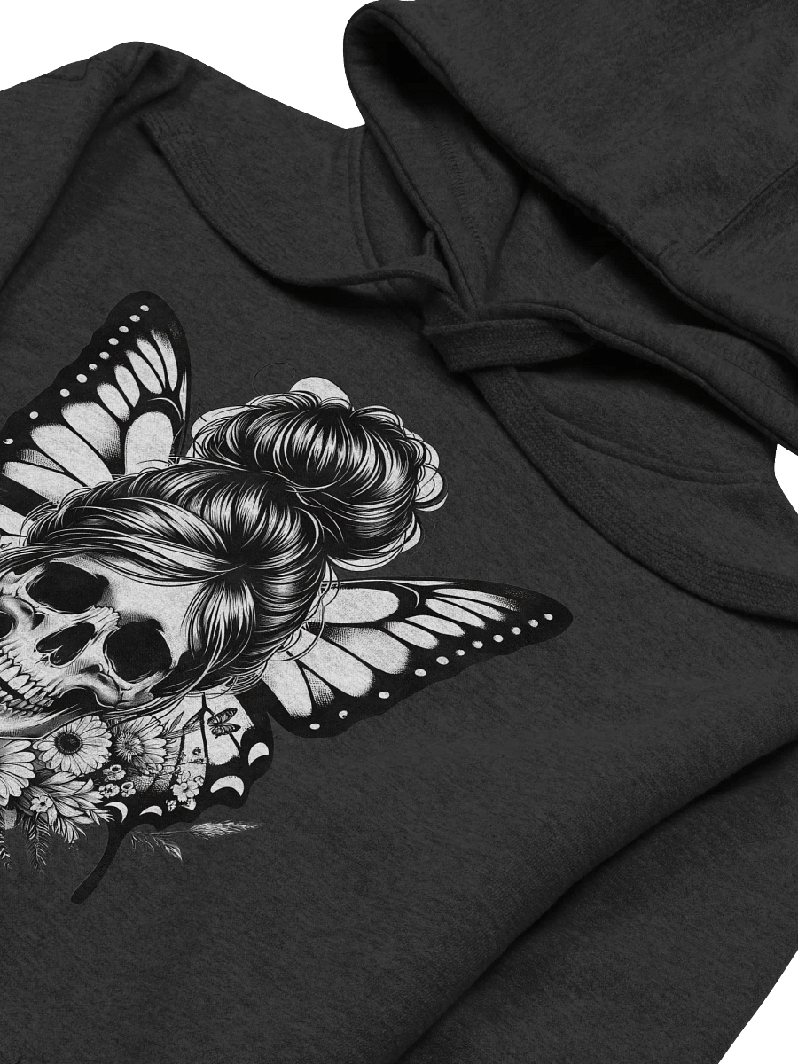 Butterfly Skull Bun - Front Hoodie product image (15)
