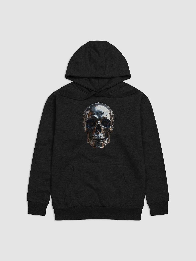 Ornate Skull Jeweled Hoodie