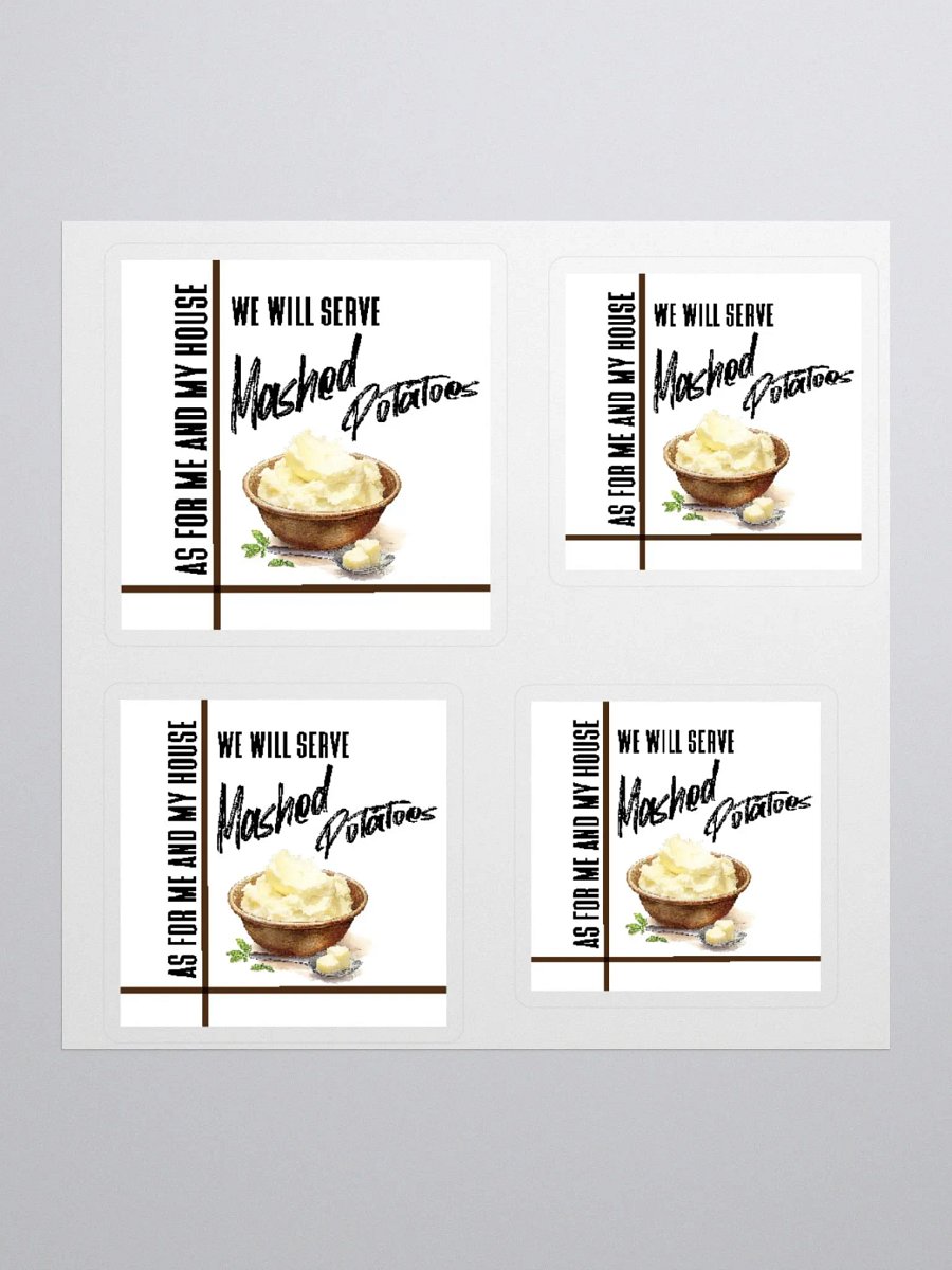 Mashed Potatoes Sticker Sheet product image (2)