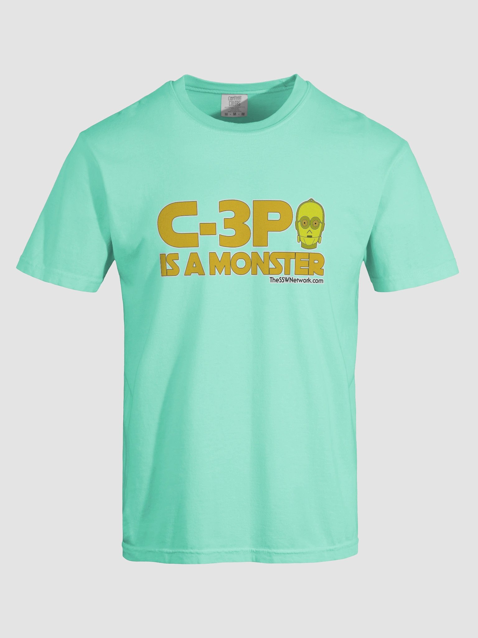 C-3P0 is a Monster Illustration T-Shirt product image (66)