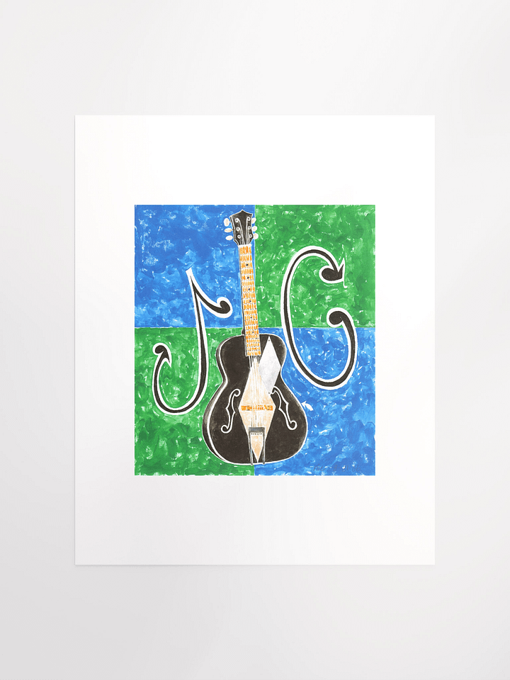 Guitar for Jonny & Cassie print product image (2)