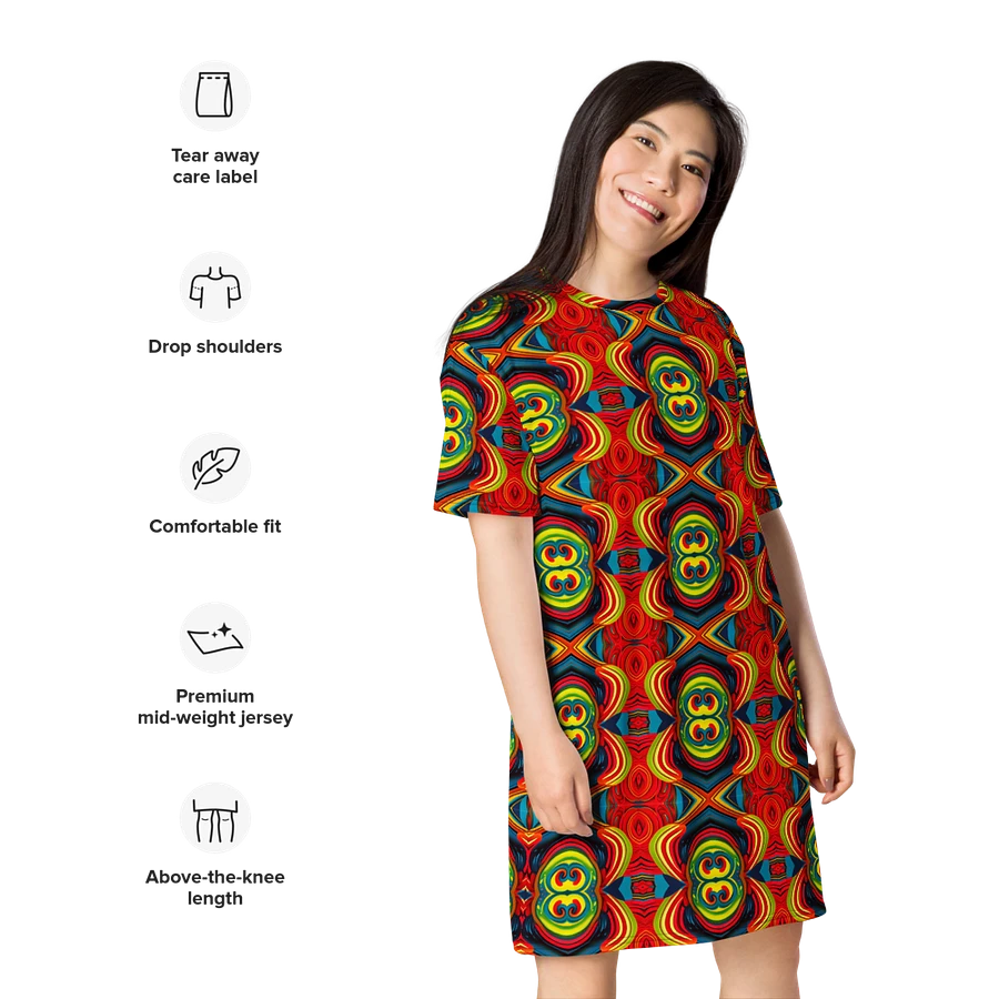 Symmetry Splash All-Over Dress product image (19)