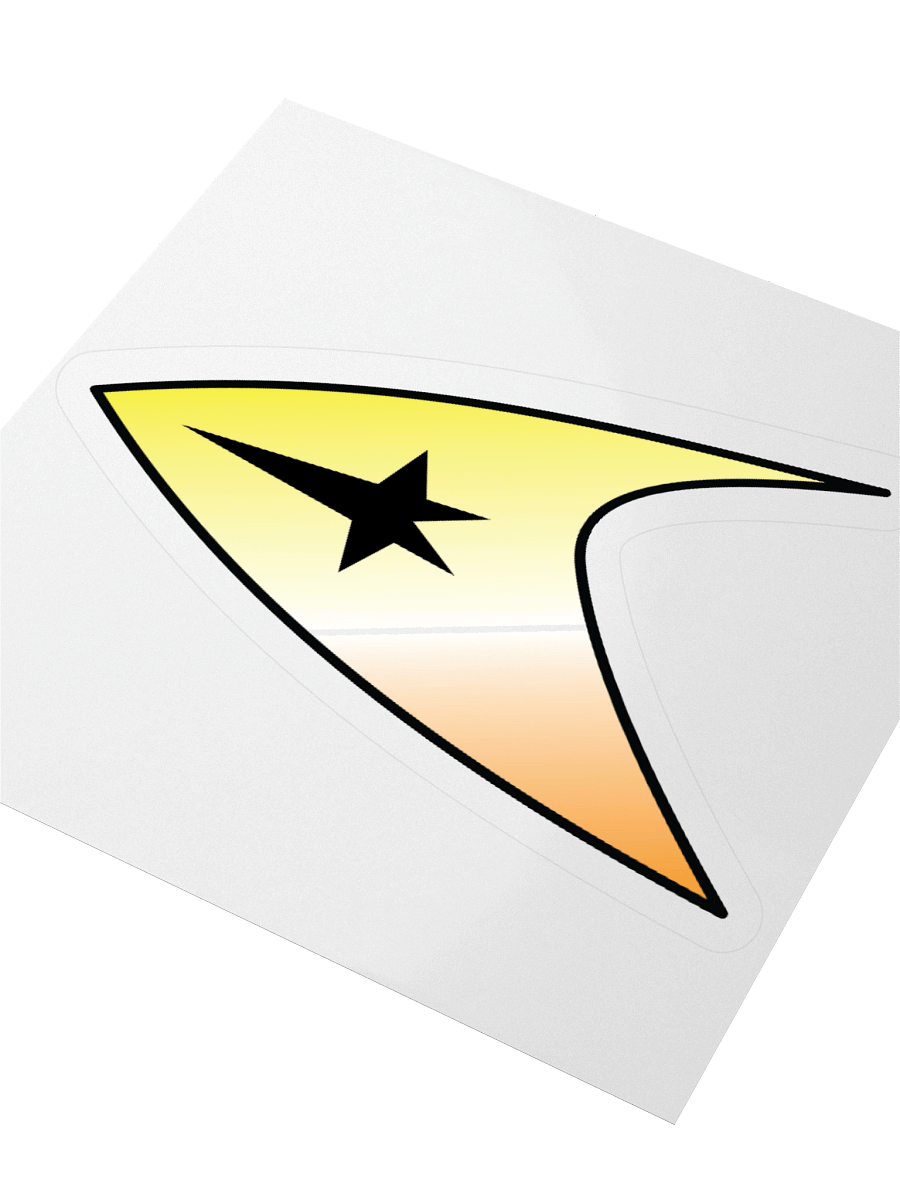 Maverique Pride Gradient Starfleet Sticker product image (9)