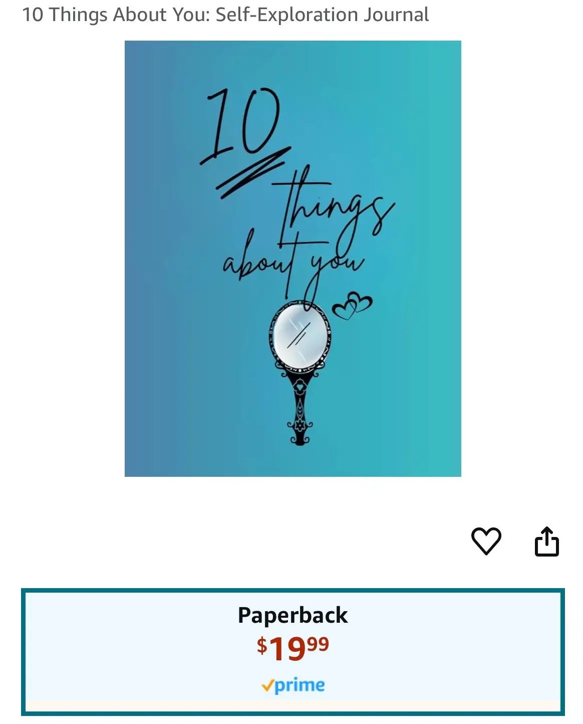 10 Things About You: Self-Exploration Journal Do you really know yourself?  10 Things About You is more than just a journal—it’s a mirror, a time machine, and a truth serum rolled into one. With 122 powerful prompts that challenge you to list 10 honest answers, this guided journal helps you explore who you’ve been, who you are now, and who you’re becoming. Whether healing from trauma, seeking clarity, or just craving a quiet moment of self-reflection, each page invites you to uncover what’s hiding under the surface. From the silly (“10 go-to snacks”) to the soul-stirring (“10 chances you didn’t take”), every prompt is designed to make you feel, remember, and grow. Discover Who You Are—One List at a Time. Perfect for: People in therapy or doing shadow work Survivors of trauma or abuse rebuilding their identity Journal lovers, introspective thinkers, and personal development junkies Link: https://www.amazon.com/dp/B0F7LFL6MQ