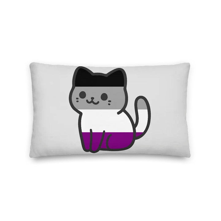 Asexual Pride Kitty Pillow product image (2)