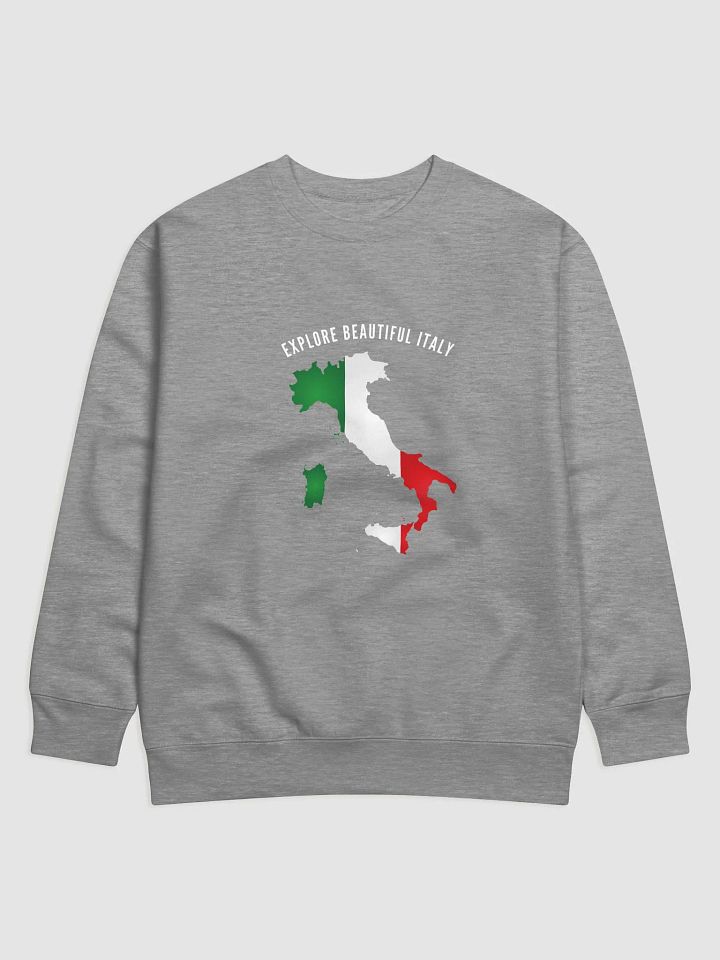 Italian Flag Outline Premium Sweatshirt product image (6)