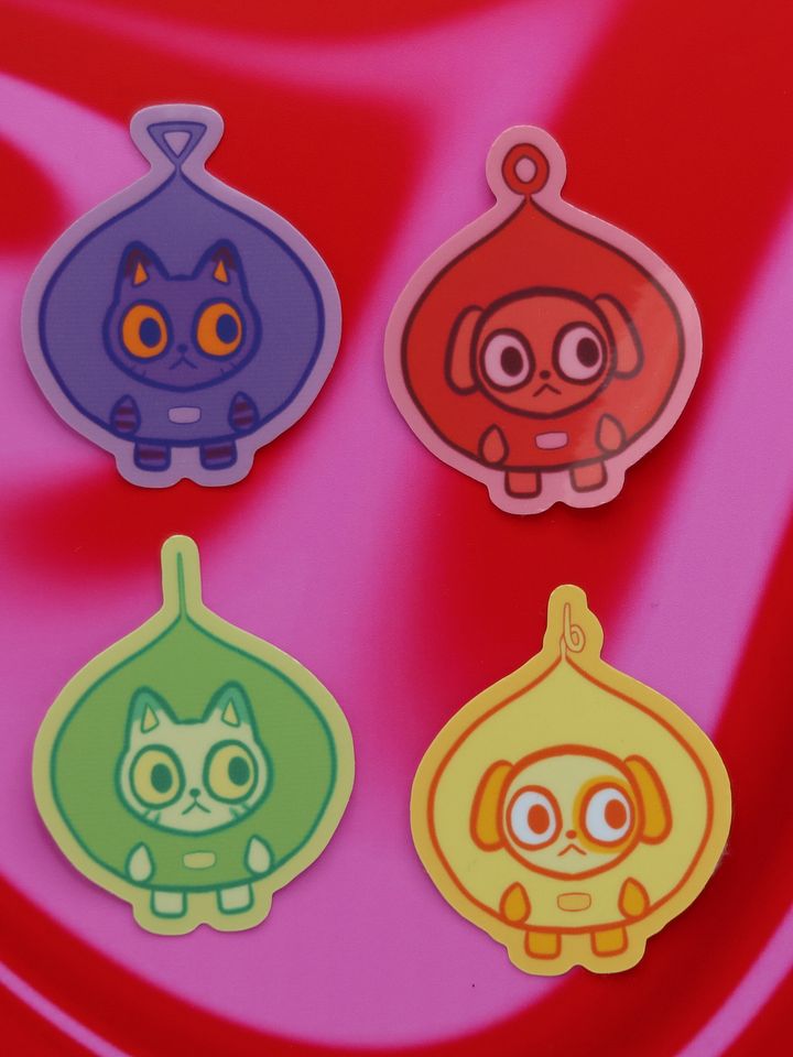 Teletubbies Dog and Cat stickers product image (1)