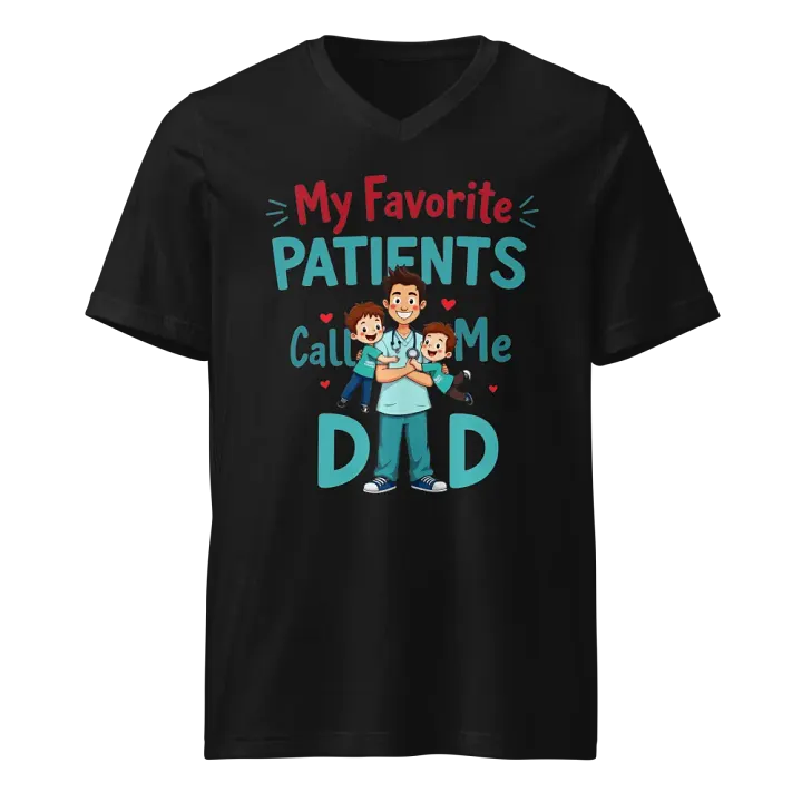 Dad Doctor Love v-neck Tee product image (1)
