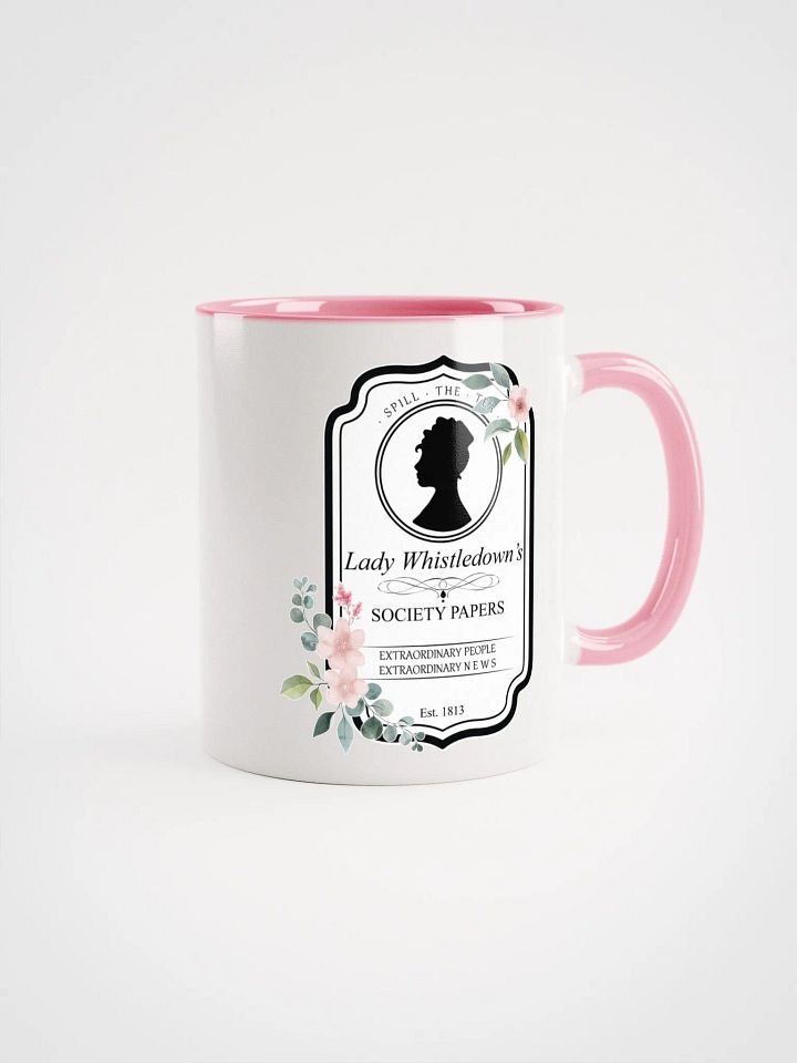 Lady Whistledown Society Mug | Bridgerton-Inspired Vintage Design product image (1)