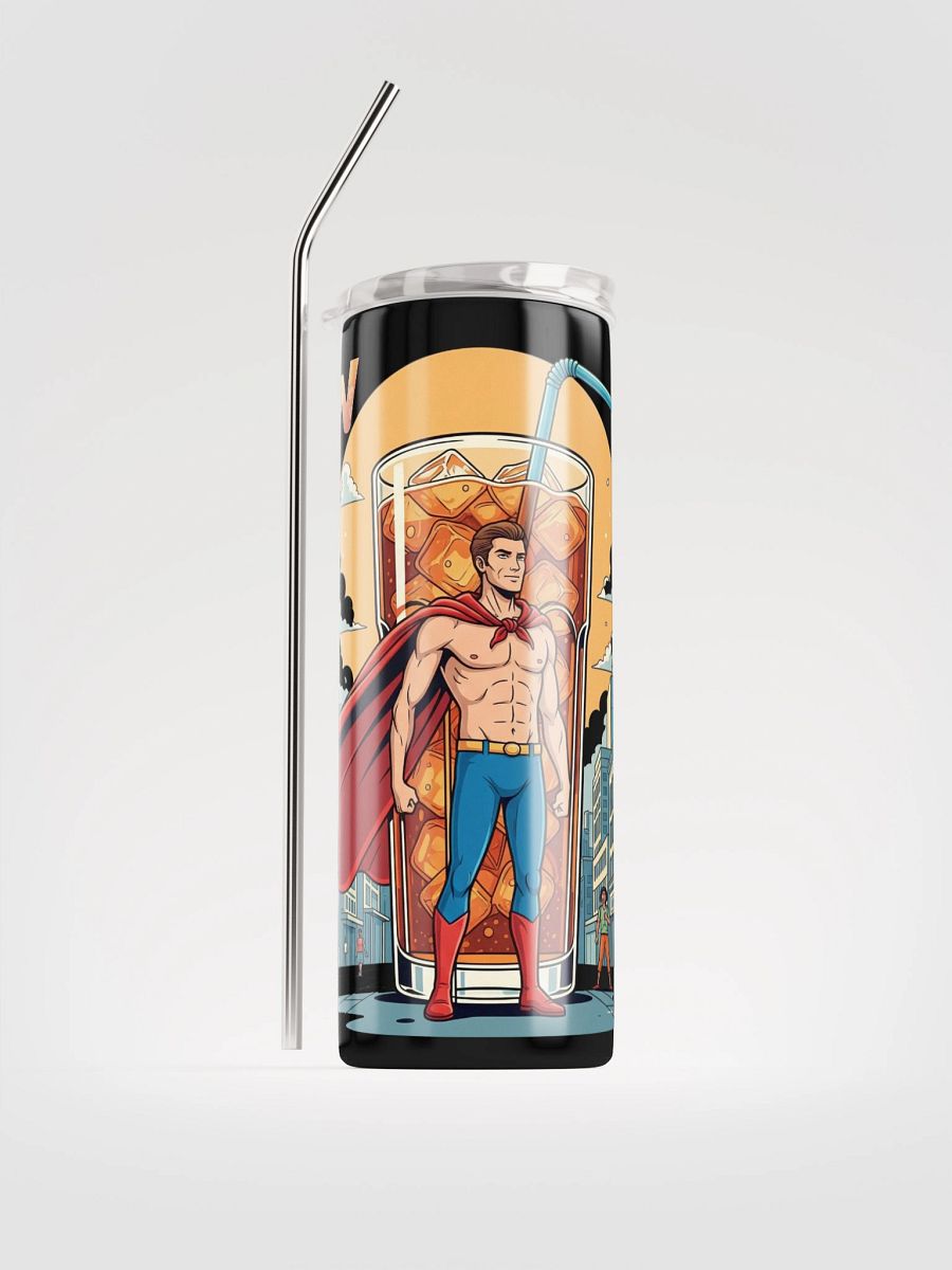 Superhero Stainless Steel Tumbler: Stay Supercharged! product image (2)