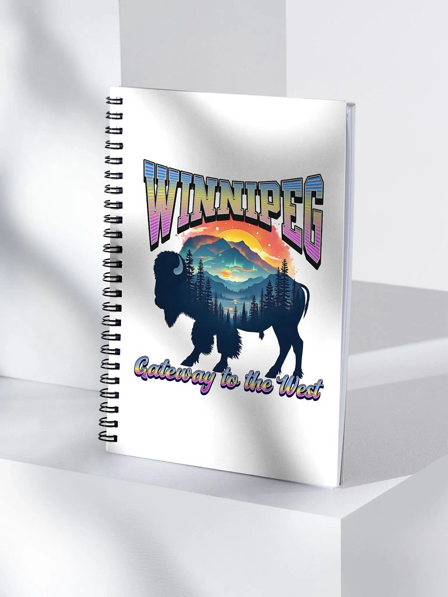 Winnipeg Gateway To The West Spiral Notebook product image (1)