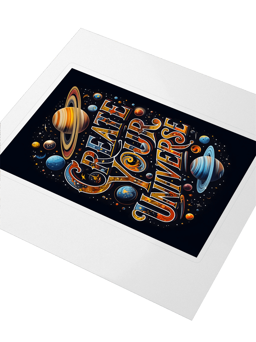 Create Your Universe Colour Burst Sticker product image (3)