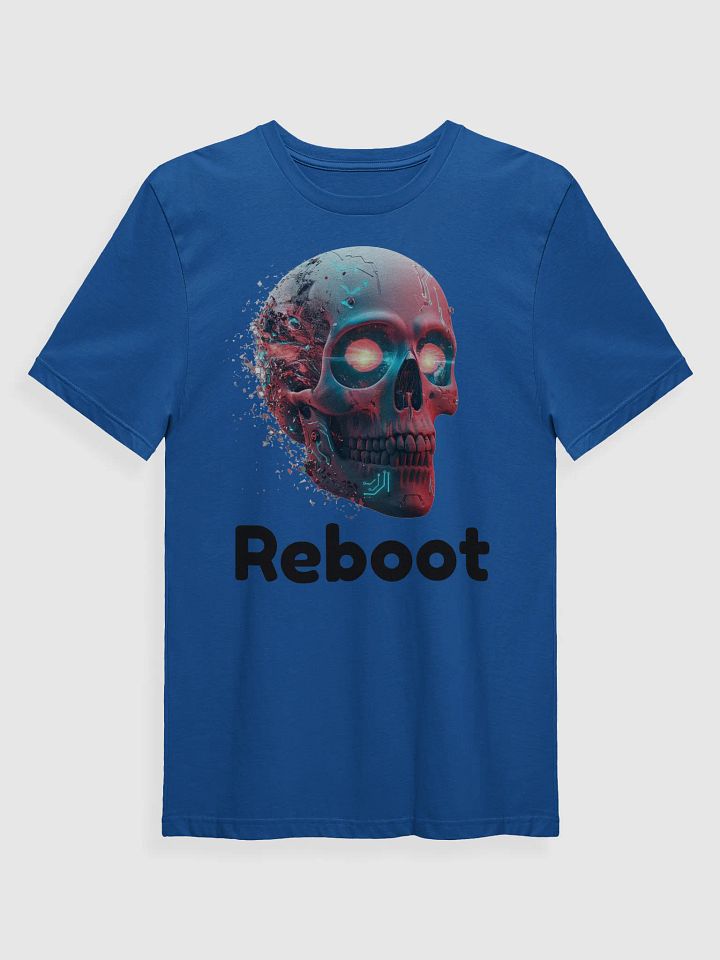 Digital Dystopia Reboot Skull T-Shirt product image (3)