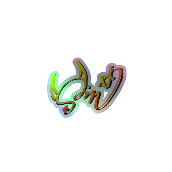 Sin: Kiss-Cut Holographic Sticker product image (1)