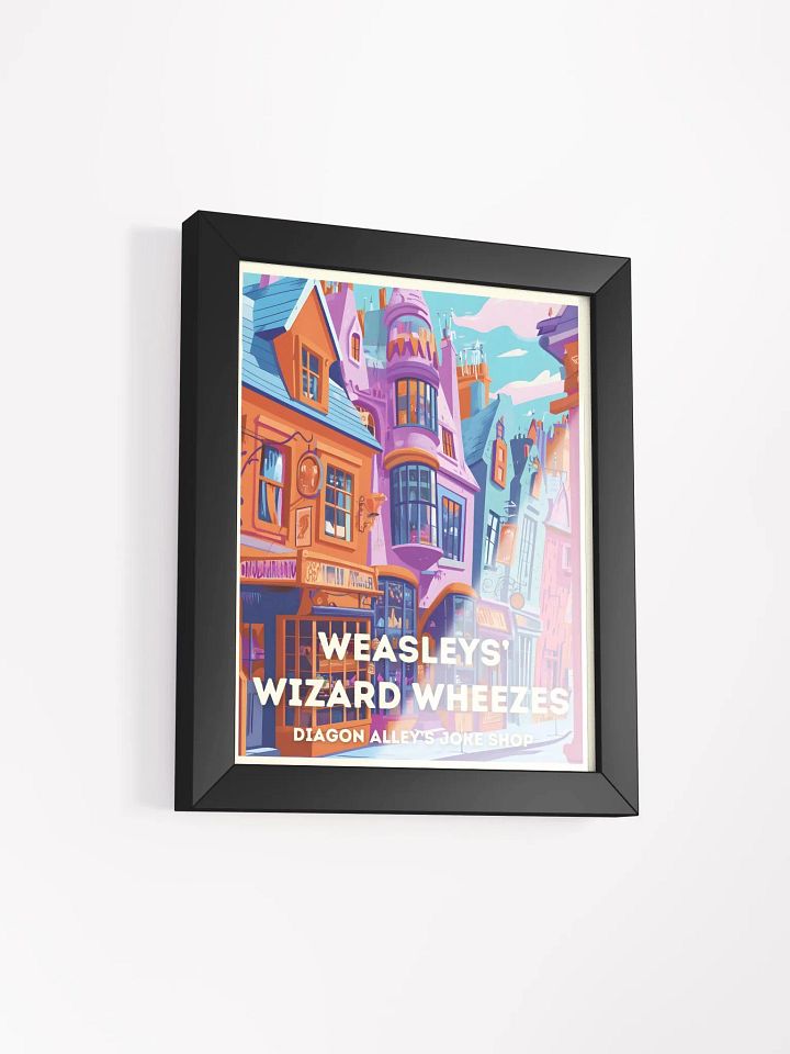 Weasleys' Wizard Wheezes Vintage Travel Poster product image (2)