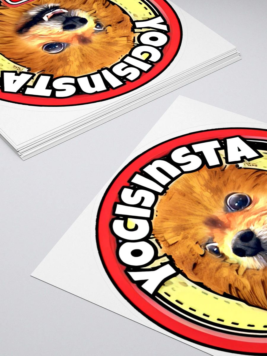 Yogisinsta Logo Sticker product image (14)
