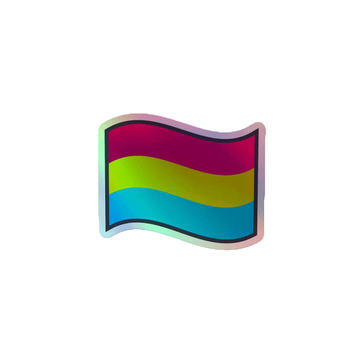 Pastel Waves Holographic Sticker Set product image (1)